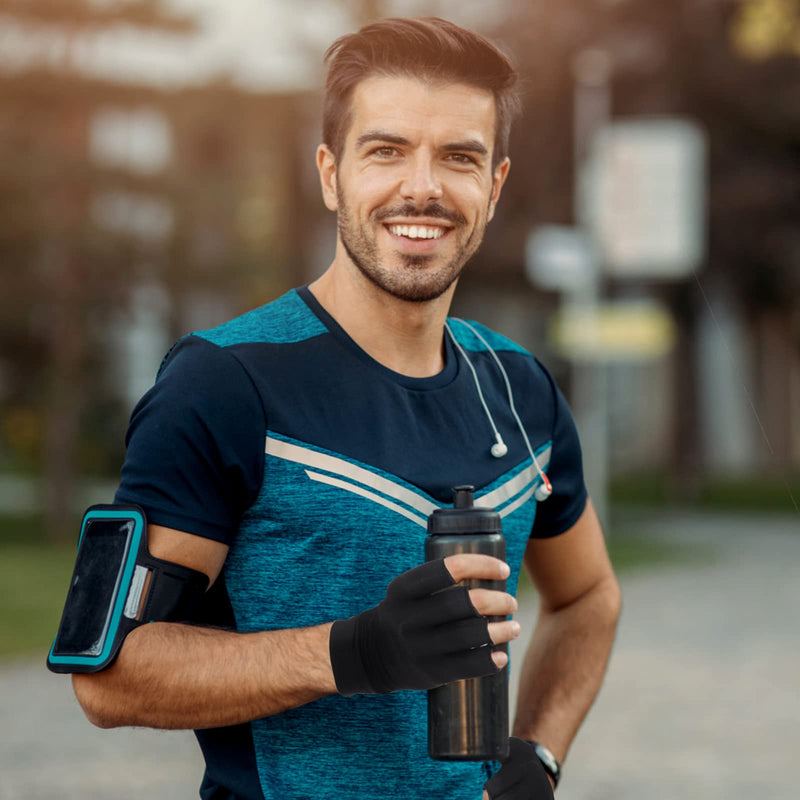 [Australia] - Donfri Copper Infused Compression Arthritis Gloves, Fingerless Carpal Tunnel Pain Relief Gloves For Men Women, Hand Support Wrist Brace For Rheumatoid, Tendonitis, Swelling, Crocheting, Typing (M) 1pair Medium 