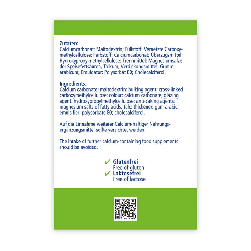 [Australia] - SUNLIFE Calcium + D3 tablets - 1 x 150 pieces - Calcium & Vitamin D3 tablets for bones and teeth - High-dose calcium - Dietary supplement with 400 mg calcium & 5 µg vitamin D3 per tablet 