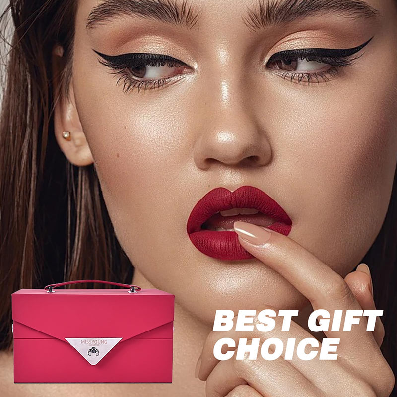 [Australia] - FantasyDay Makeup Kit, Professional Makeup Palette Travel Makeup Case with Eyeshadow Lipstick Concealer Lip Gloss Eyeliner Mascara Contour Bronzer Powder, Makeup Sets for Women Girl C09 
