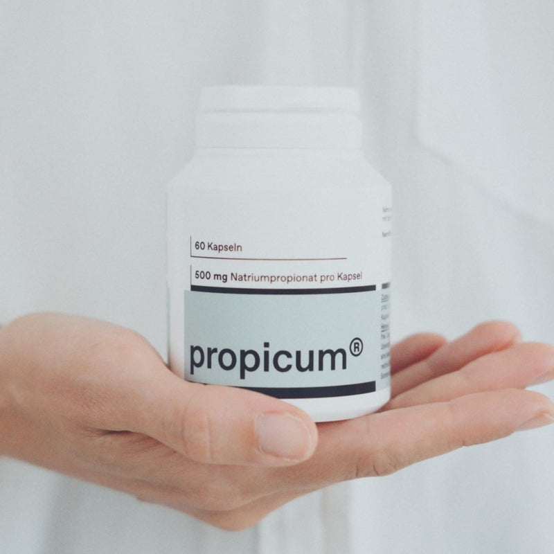 [Australia] - Propicum capsules | Dietary supplement with propionic acid | 500 mg sodium propionate | Monthly pack of 60 pieces 60 pieces (pack of 1) 
