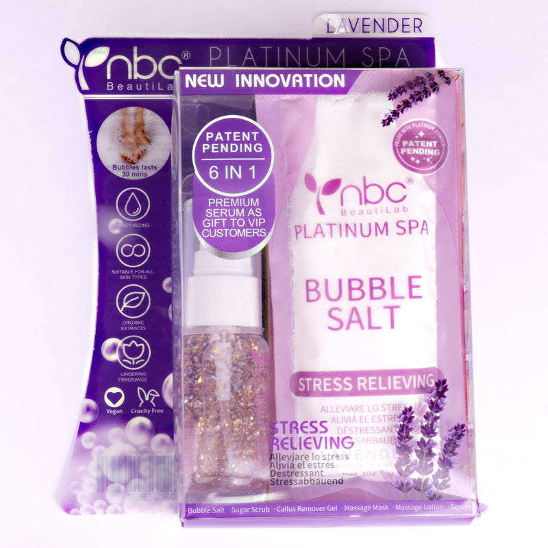 [Australia] - Pedicure Foot Soak Set - Upgraded 6 in 1 Foot Spa, Foot Bath Spa, Pedicure Kit for Tired & Dry Cracked Feet, Athletes Feet, Bad Odor, Softens Calluses (3 Set Lavender) 3 Set Lavender scent 