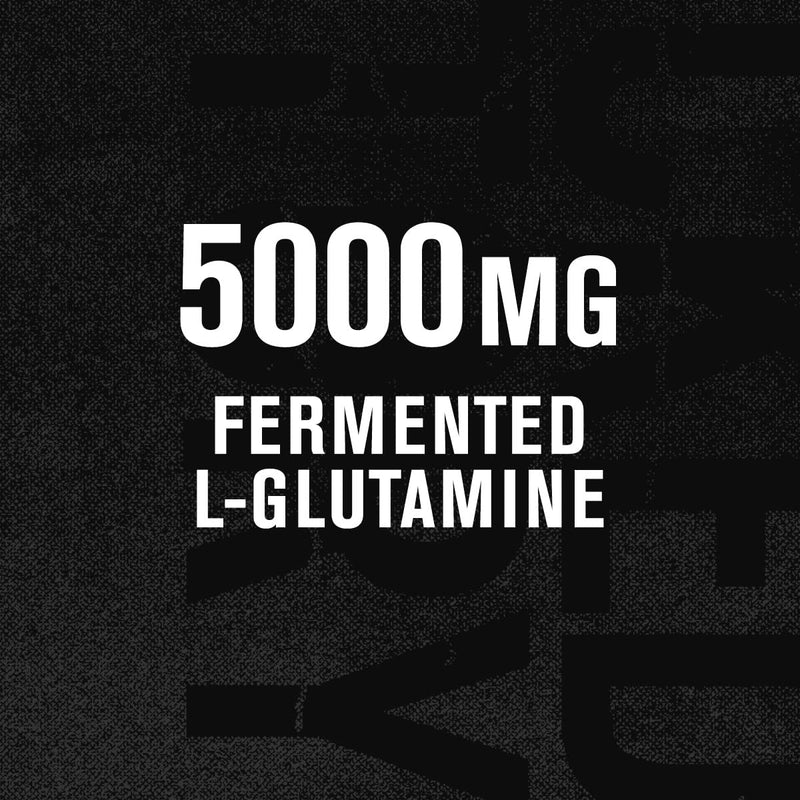 [Australia] - Jacked Factory L-Glutamine Powder 100 Servings - Vegan Fermented L Glutamine Supplement for Post Workout Muscle Recovery, Immunity, Digestive Health | No Artificial Filler - Unflavored 