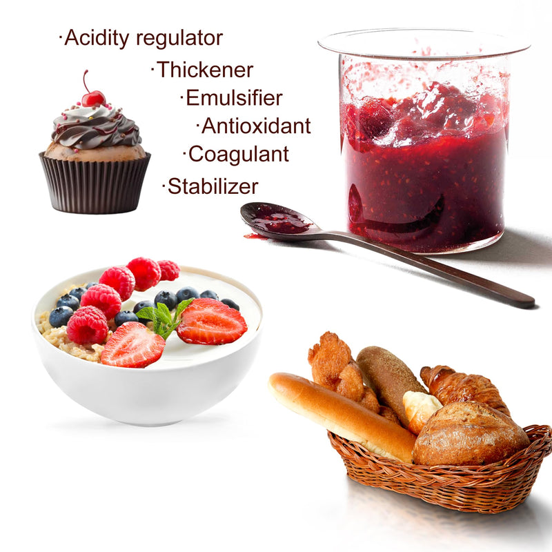 [Australia] - 170g Calcium Lactate Powder - Vegan - 100% Pure - Food Grade - Retain the Shape of Food - Calcium Powder Supplement - Supports Bone Health - Suitable for Baking Milk Bread Pastries 