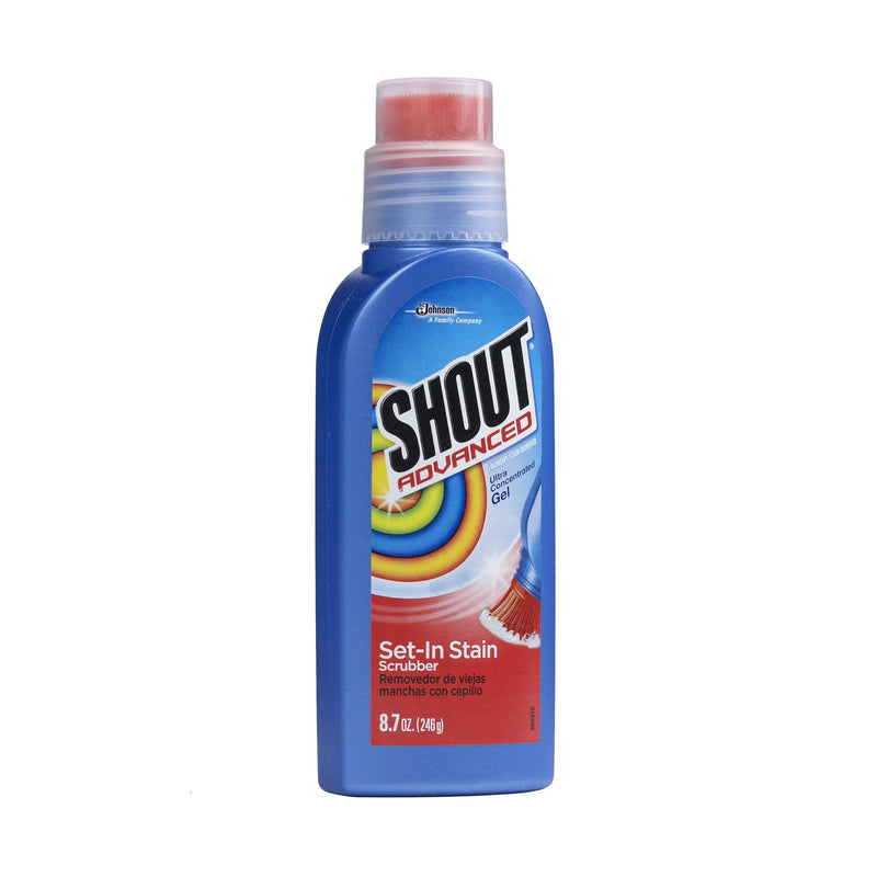 [Australia] - Shout Advanced Stain Remover Brush, Ultra Concentrated Gel with Built-In Scrubber Brush for Deep Set-In Stains, 8.7Oz 