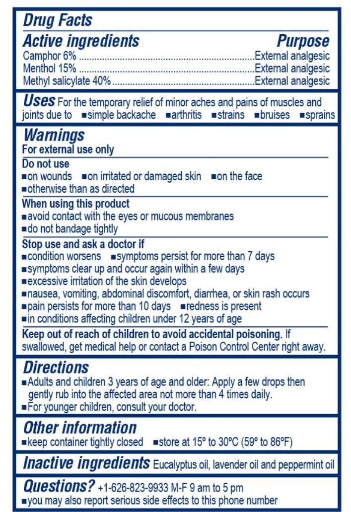 [Australia] - White Flower External Analgesic Balm Oil 10ml/ 0.338fl Oz., Authentic US Import (1 Pack) 