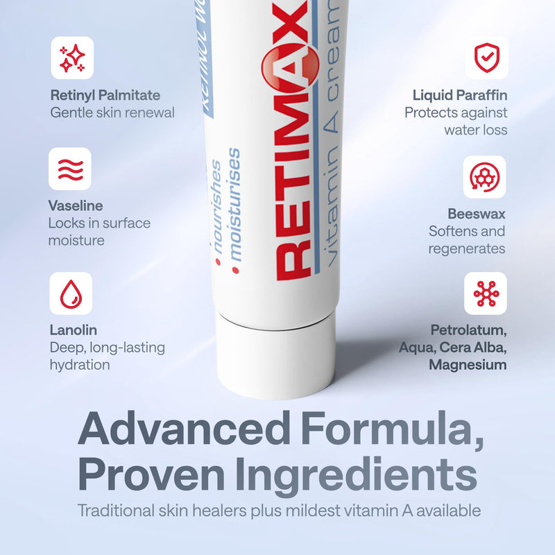 1500 Vitamin A, Retinol, Protective Ointment, Anti-Ageing Anti-Wrinkles Cream for Sensitive & Dehydrated Skin - 30g (2)