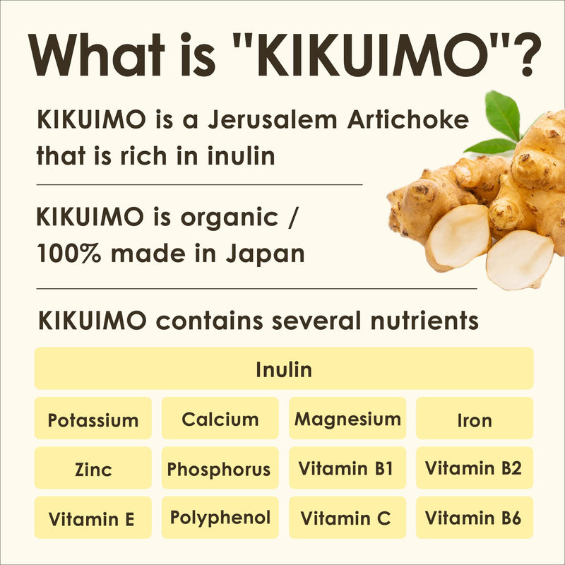 [Australia] - NAFFY KIKUIMO Jerusalem Artichoke Supplement -Inulin, Dietary fiber, Organic, Made in Japan, 210 tablets 