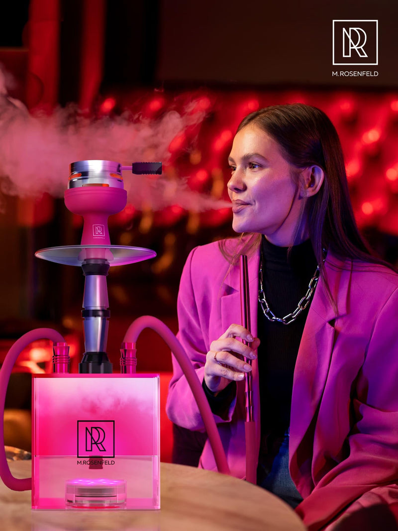 [Australia] - M. ROSENFELD Hookah Cleaning Kit with 5 Brushes & 500 Stainless Steel Cleaning Beads - Premium Hookah Accessories for a Shisha Cleaning - Hookah Bowl & Hookah Vase Cleaning Set & Hookah Cleaning Set 