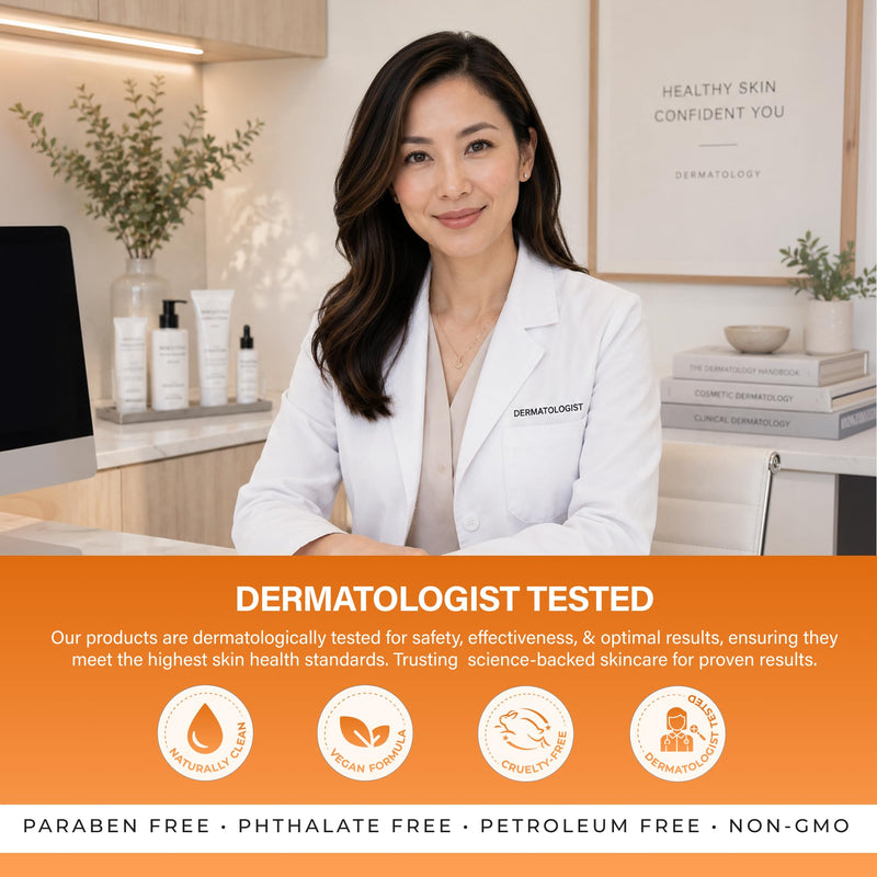 Vitamin C Face Cream with Collagen, Brightening Moisturizer, 1.69 Fl Oz | Dermatologist Tested, Anti-Aging, Korean Skin Care - Deep Hydration, Firm Feel & Antioxidant Support - Clean Beauty, Vegan Vitamin C & Collagen