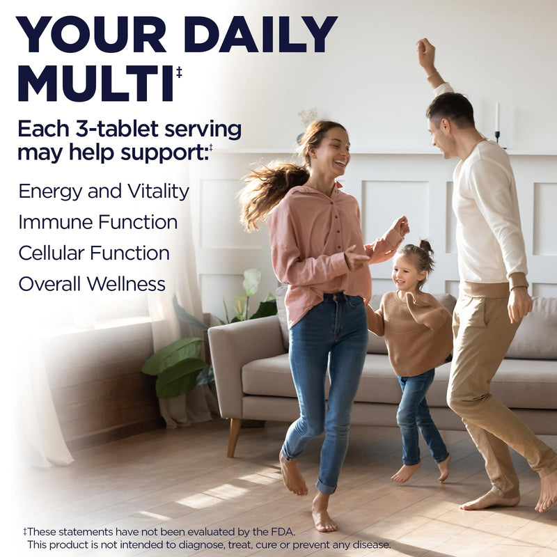 KAL® Enhanced Energy Multivitamin | Whole Food Based Vitamins & Minerals w/ Antioxidants, Digestive Enzymes & Natural Carotenoids | 180 Capsules 180 Count (Pack of 1)