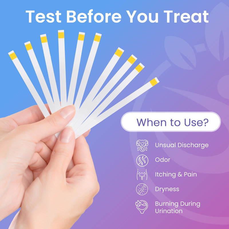 [Australia] - Pelvana Vaginal pH Test Strips for Women – 100 Strips, at-Home BV and Yeast Infection Test Kit, Vaginal pH Tester to Differentiate Between Conditions 100 Count (Pack of 1) 