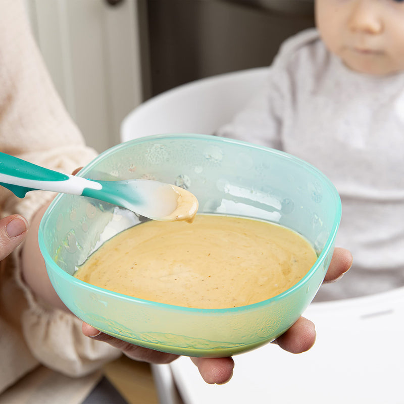 [Australia] - Dr. Brown's TempCheck Temperature Color-Changing Spoons for Babies and Toddlers, BPA Free, 4 Count (Pack of 1) TempCheck, Color-Change Spoons 