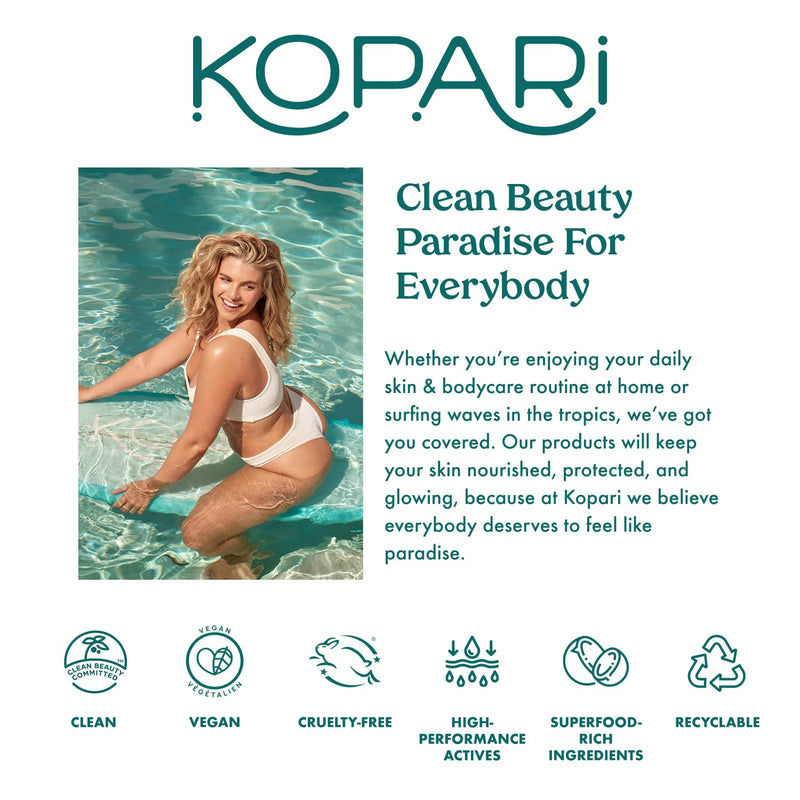 Kopari Star Bright Vitamin C Discoloration Correcting Serum with Kakadu Plum & Niacinamide, Brighter Complexion, Soothe & Diminish Dull Skin, 1.7oz