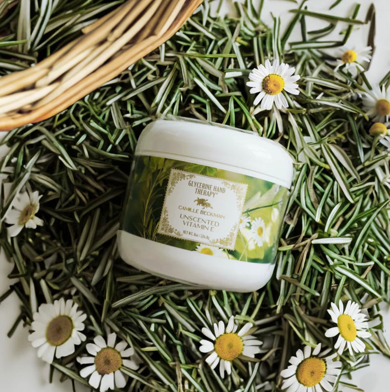[Australia] - Camille Beckman Glycerine Hand Therapy Cream, Vitamin E Unscented, 8 Ounce 8 Ounce (Pack of 1) 
