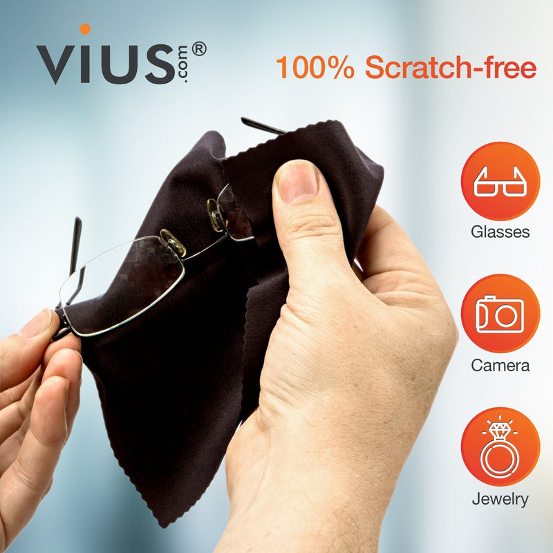 [Australia] - Lens Cleaner Kit ‚Äì vius Premium Lens Cleaner Spray for Eyeglasses, Cameras, and Other Lenses - Gently Cleans Fingerprints, Dust, Oil (2oz Travel Pack) 4 Piece Set 