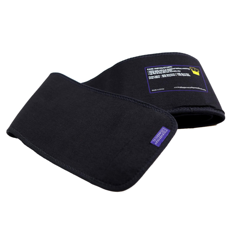 Everyday Medical Broken Rib Brace for Men and Women - Bamboo Charcoal Rib Support Compression Brace - accelerates The Healing of Cracked, Dislocated, Fractured and Post-Surgery Ribs - Large Large (Pack of 1)