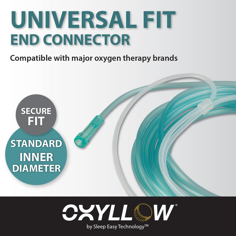 [Australia] - Super-Soft Nasal Cannula - Gentle on Nose, Cheeks and Ears - 1-Count - 7 FT - Adult-Size - Lightweight, Over-The-Ear Design (1) 