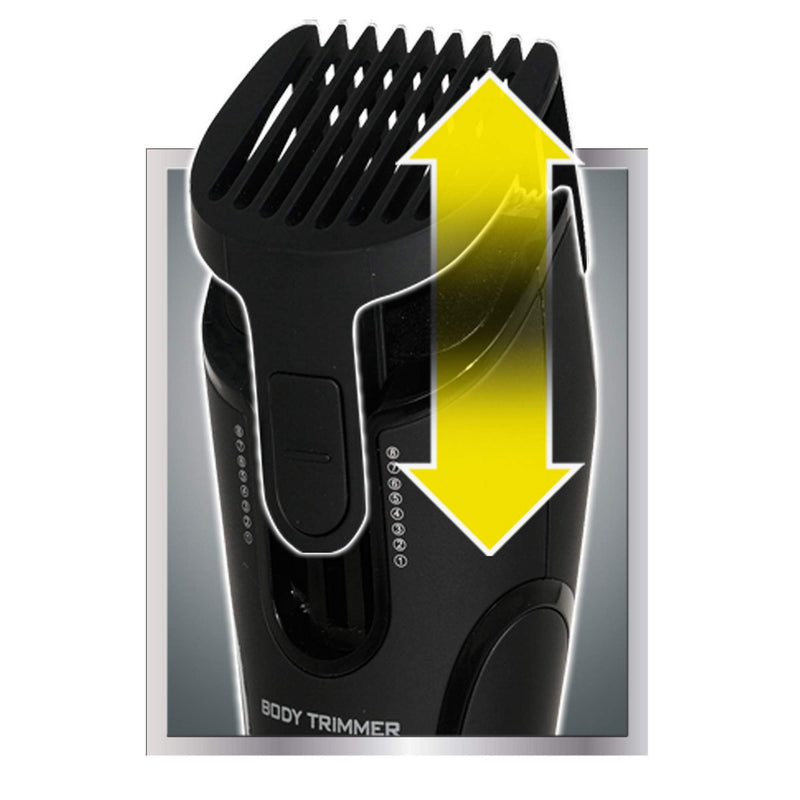 [Australia] - MANGROOMER Lithium Max Plus Body Groomer, Ball Groomer, Body Trimmer, Electric Groin Hair Trimmer with Free Bonus Foil Included 