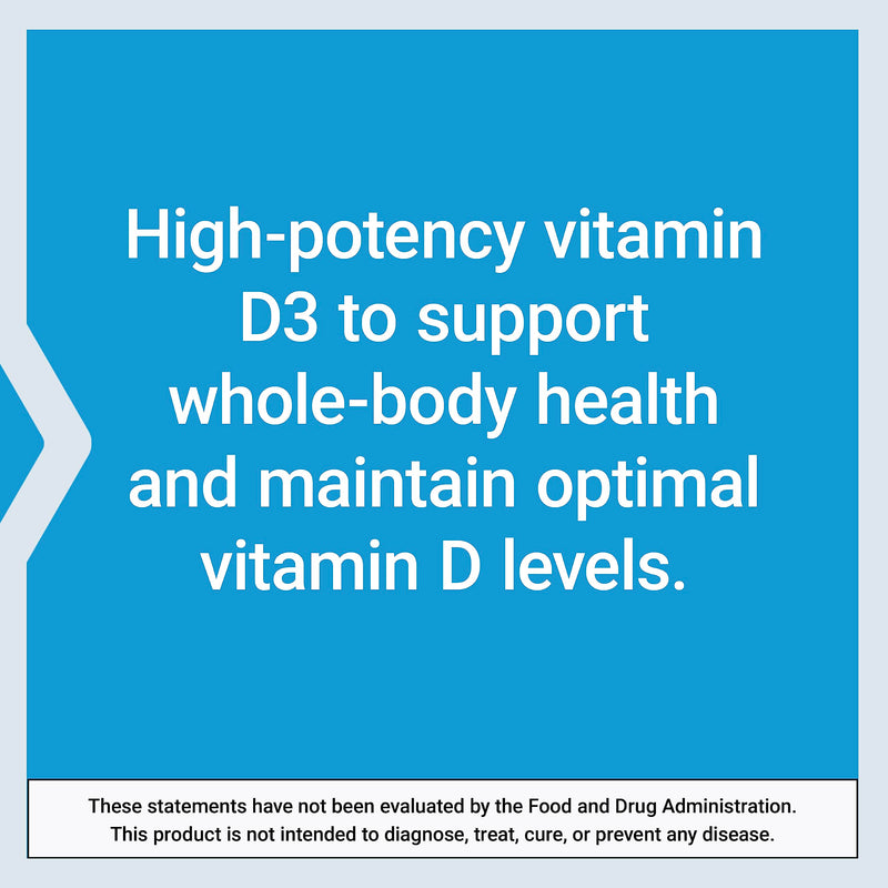 Life Extension Vitamin D3 175 mcg (7000 IU), Immune System Support, Bone Health, Brain Performance, Gluten-Free, Non-GMO, Once Daily, Two-Month Supply, 60 softgels | Bone Health, Cognitive Health & Immune System Support, Gluten-Free & Non-GMO, Once Dai...