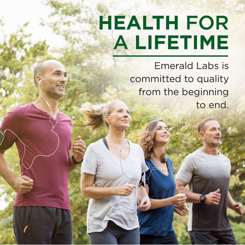 EMERALD LABS Vitamin D3+K2 (60 Caps) & Magnesium (120 Caps) - Bone Health, Heart Support & Sleep Support with Vitamin D, VitalDelta MK-7 & Pure Albion Magnesium - Gluten-Free