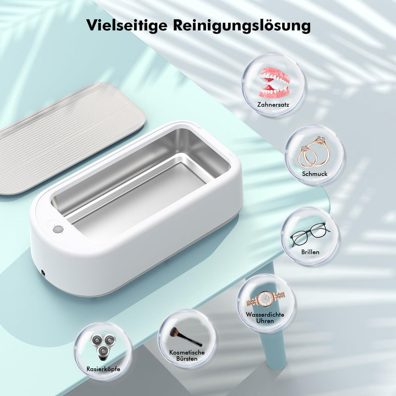 [Australia] - ETENTOUS ultrasonic cleaning device 48KHZ ultrasonic cleaning device glasses 640ml Ultrasonic Cleaner 40W jewelry cleaner ultrasonic glasses cleaner ultrasonic device for jewelry dentures 