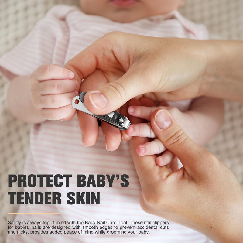 [Australia] - FERYES Kids Nail Clippers - Small Jaw Precise Baby Nail Trimmer Fingernail Clippers for Toddler, Child, Infant - Safe & Precise Nail Grooming Tool for Baby Black 