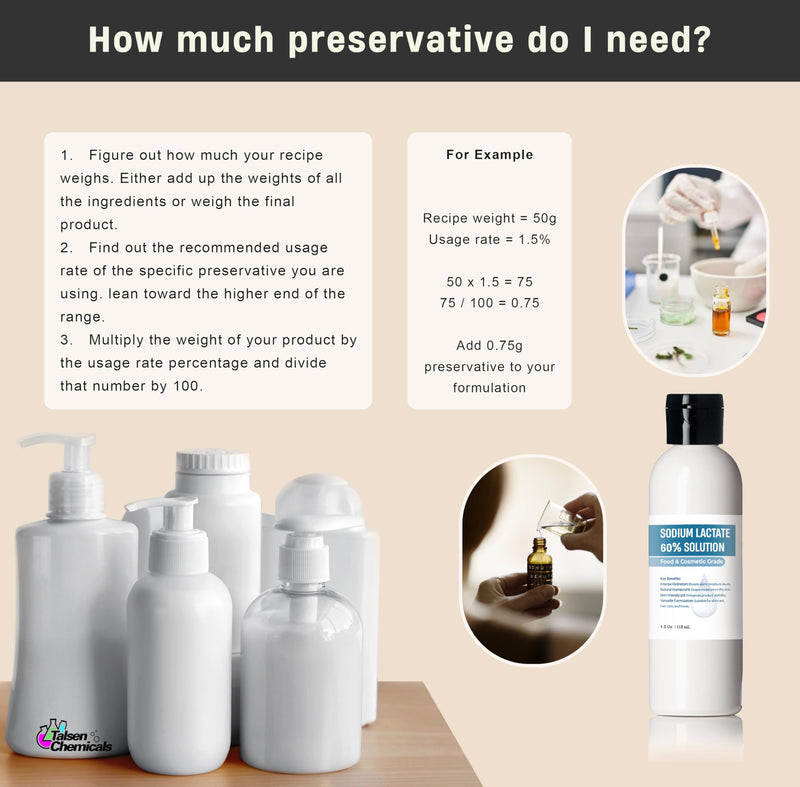 [Australia] - Sodium Lactate 60% (16 Ounce / 472 mL), Sodium Lactate Liquid for Soap and Lotion Making Natural Preservative and Buffering Agent, Natural Humectant Harder Bar of Soap 