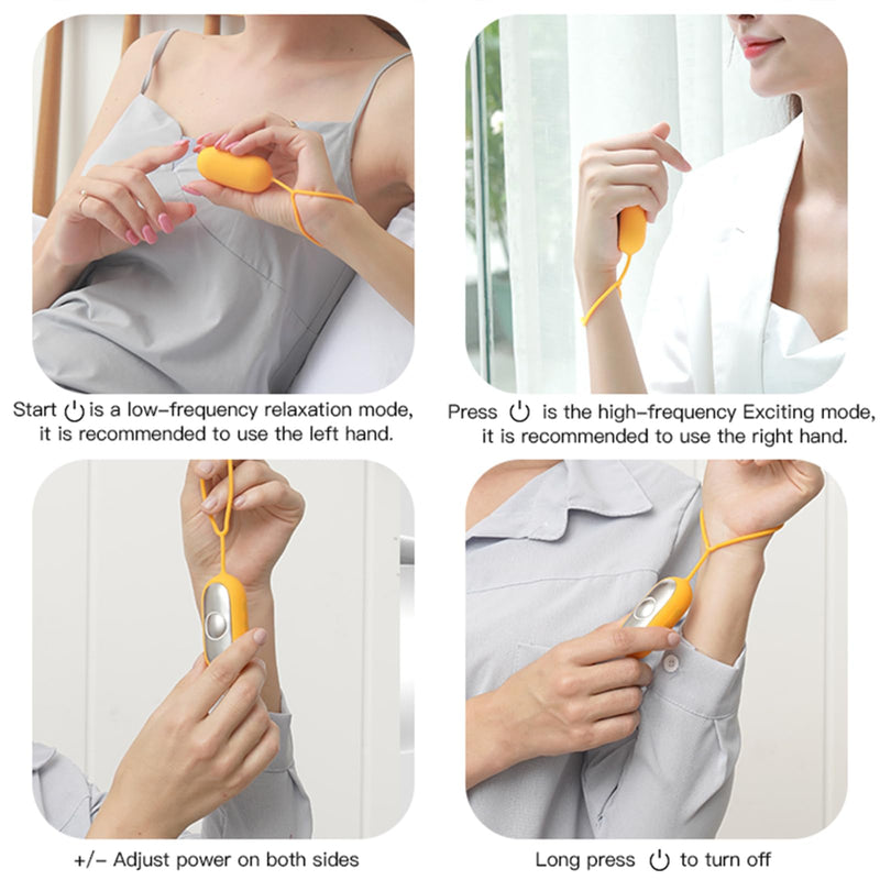 [Australia] - Sleep Device, Compact Sleep Device, Handheld Relaxation Device,Massage Improved Sleeping Mood and Focus Attention,Small and Easy to Carry Light Blue 