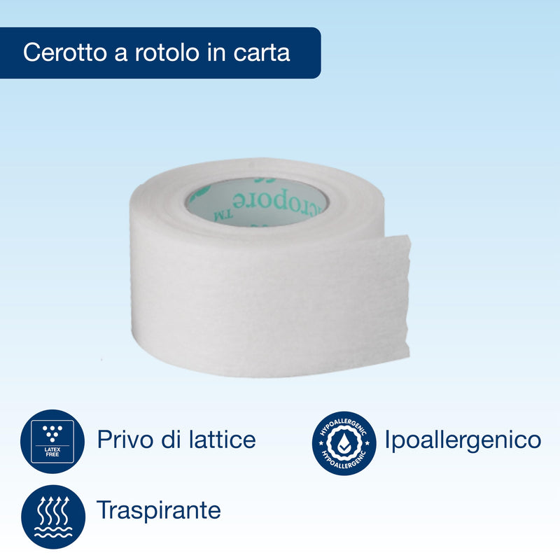 MICROPORE 3M - h 25 mm x 9.14 m