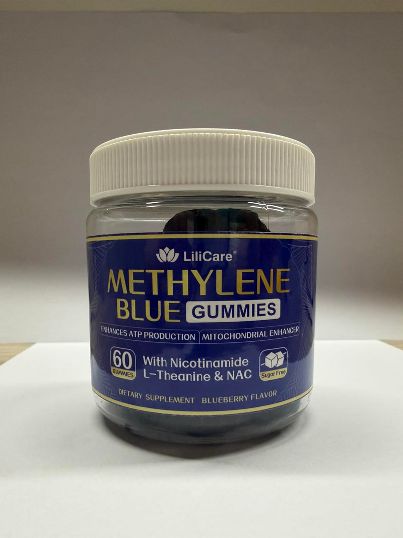 LILICARE Methylene Blue Gummies for Humans | Fast-Absorbing, Vegan, 120 Ct 60 Count (Pack of 2)