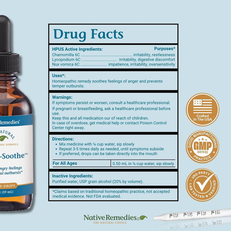 NativeRemedies Anger-Soothe