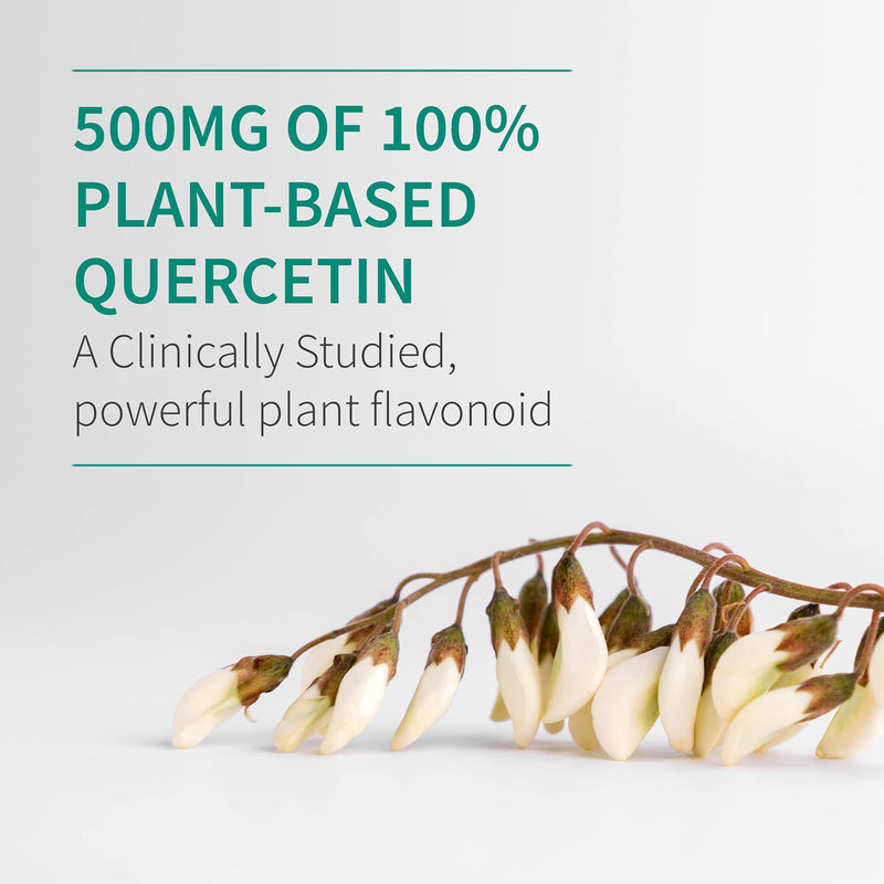 [Australia] - Garden of Life Quercetin Once Daily Immune System Support Supplement with Vitamin C, D & Probiotics – Dr Formulated – Immune Health, Respiratory Health, Skin Health, Gluten Free, Non GMO – 30 tablets 
