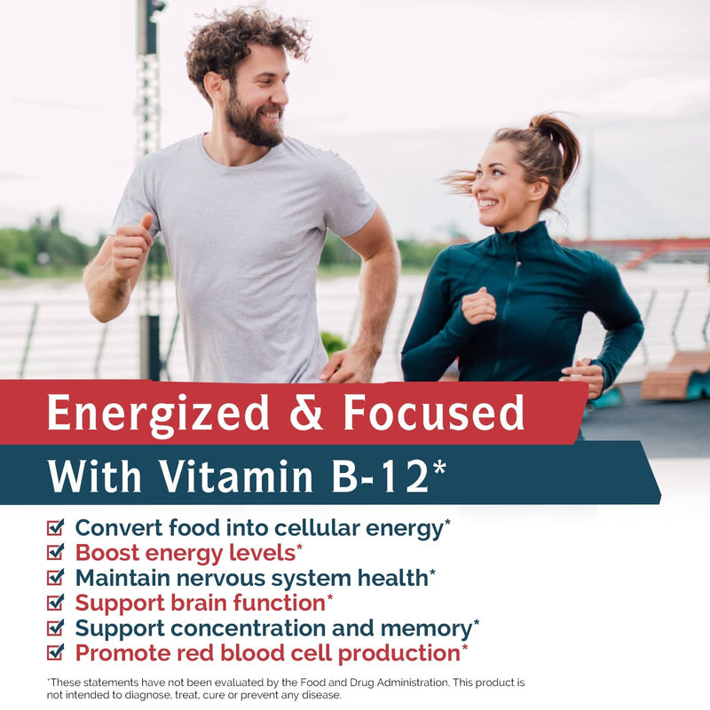 Innate Vitality Vitamin B12 5000mcg, Sublingual, Vegan Methylcobalamin, Fast Dissolve Tablets, Natural Peach Flavor, Supports Energy Production & Healthy Nervous System, 90 Tablets 90 Count (Pack of 1)