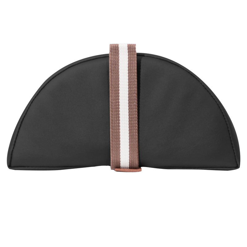 [Australia] - Master Massage 9"x26" Semi-round Massage Bolster -black Black 