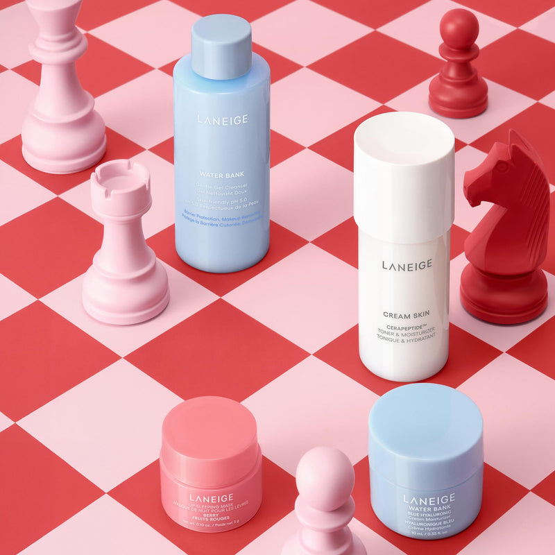[Australia] - LANEIGE Lip Sleeping Mask: Nourish, Hydrate, Vitamin C, Murumuru & Shea Butter, Antioxidants, Flaky, Dry Lips Hydration to Go Set 