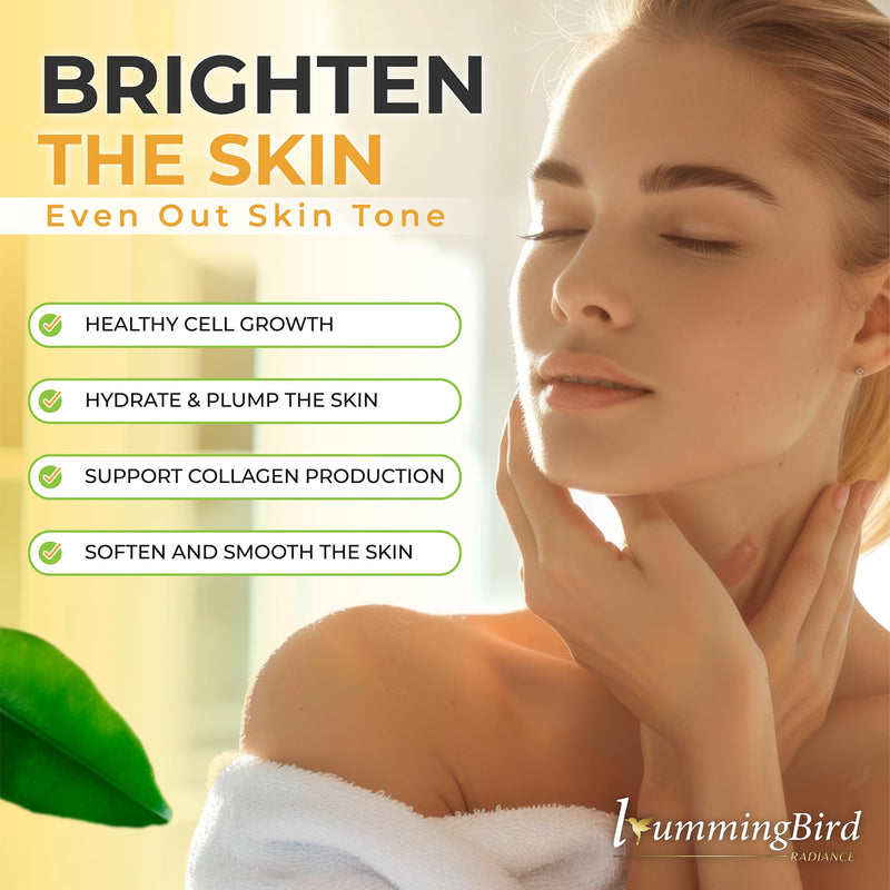 Vitamin C Serum with Hyaluronic Acid and Vitamin E, Anti-Aging Face Serum for Dark Spots, 2 fl oz.
