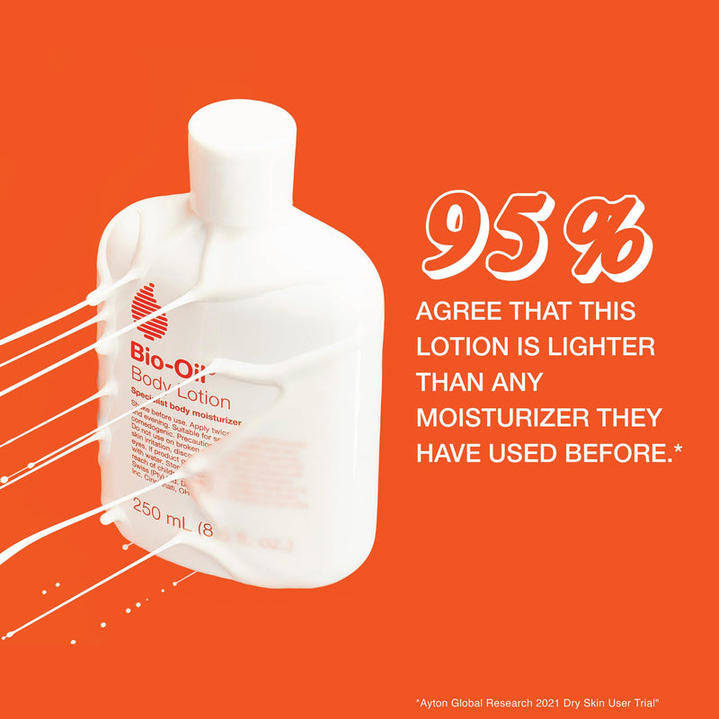 Bio-Oil Moisturizing Body Lotion, Dry & Sensitive Skin, 8.5 fl oz 8.5 Fl Oz (Pack of 1)