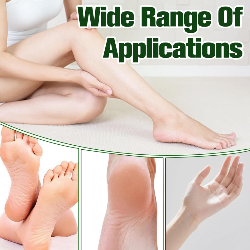 Tea Tree Oil Foot Cream 50g, with Vitamin E, Aloe Vera & Peppermint, Nourishing & Hydrating Foot Balm for Dry Feet Care, Travel-Size Foot Care Products (2PCS)