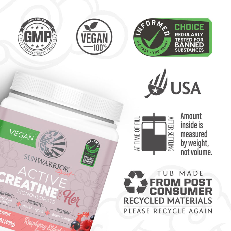 [Australia] - Creatine for Women Monohydrate Powder Micronized PreWorkout Recovery Supplement Support Muscle Building Strength Training Cognition | Vegan & Keto Friendly Easily Mixes (50 Serving) Raspberry Lemonade 