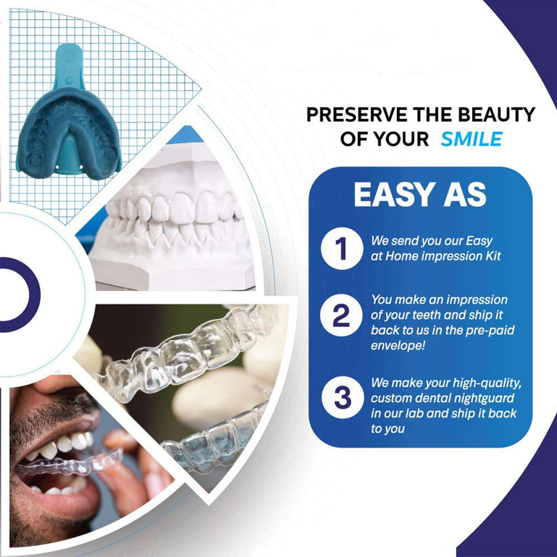 [Australia] - Custom Night Guard, Durable Mouth Guard Teeth Guard Ultra Thin Brace Dental Day Guard Clear Teeth Retainer - One Pack Upper Guard 