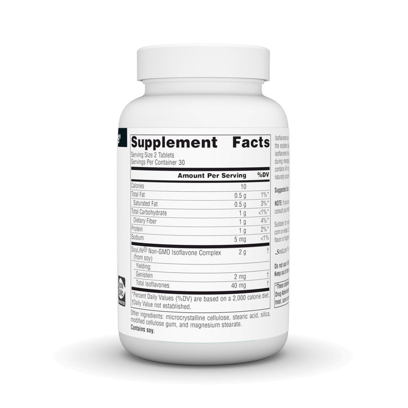 Source Naturals Genistein Soy Complex, 40 mg - 60 Tablets | 40 mg of SoyLife® - Non-GMO Project Validated 60 Count (Pack of 1)