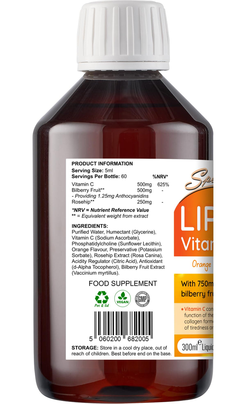 LIPOSOMAL Vitamin C, 300ml Liquid