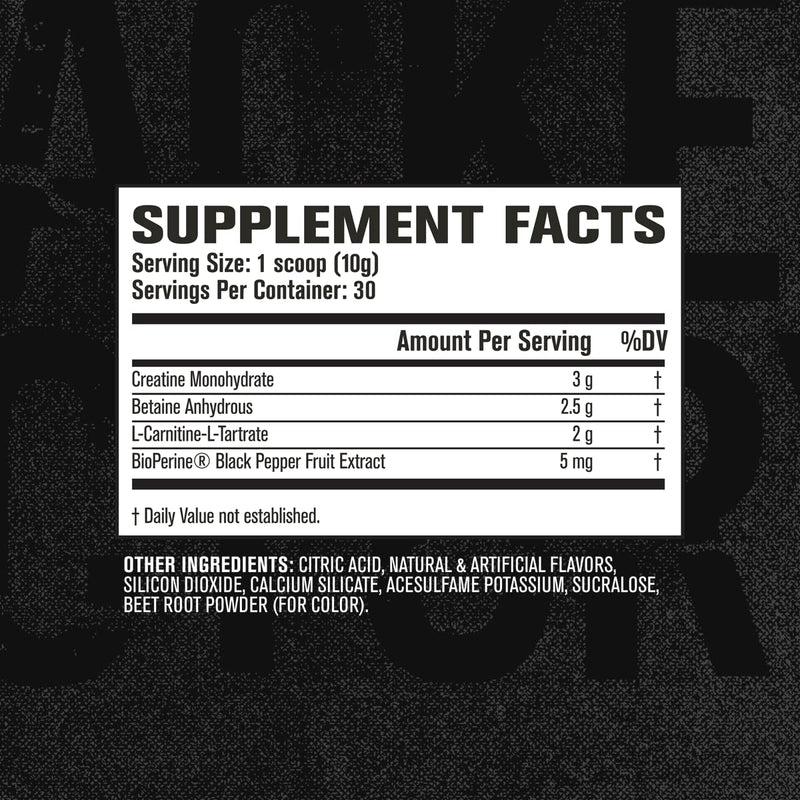 [Australia] - Jacked Factory Growth Surge Creatine Post Workout w/L-Carnitine - Daily Muscle Builder & Recovery Supplement with Creatine Monohydrate, Betaine, L-Carnitine L-Tartrate - 30 Servings, Swoleberry 30 Servings (Pack of 1) 