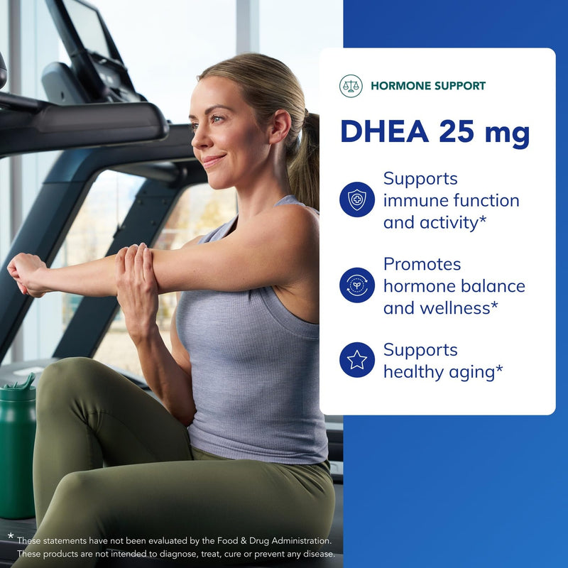 Pure Encapsulations DHEA 25 mg - Supplement for Immune Support, Hormone Balance, Metabolism Support, and Energy Levels* - with Micronized DHEA - 60 Capsules | Supplement for Immune Support, Hormone Balance, Metabolism Support, and Energy Levels*, with ...
