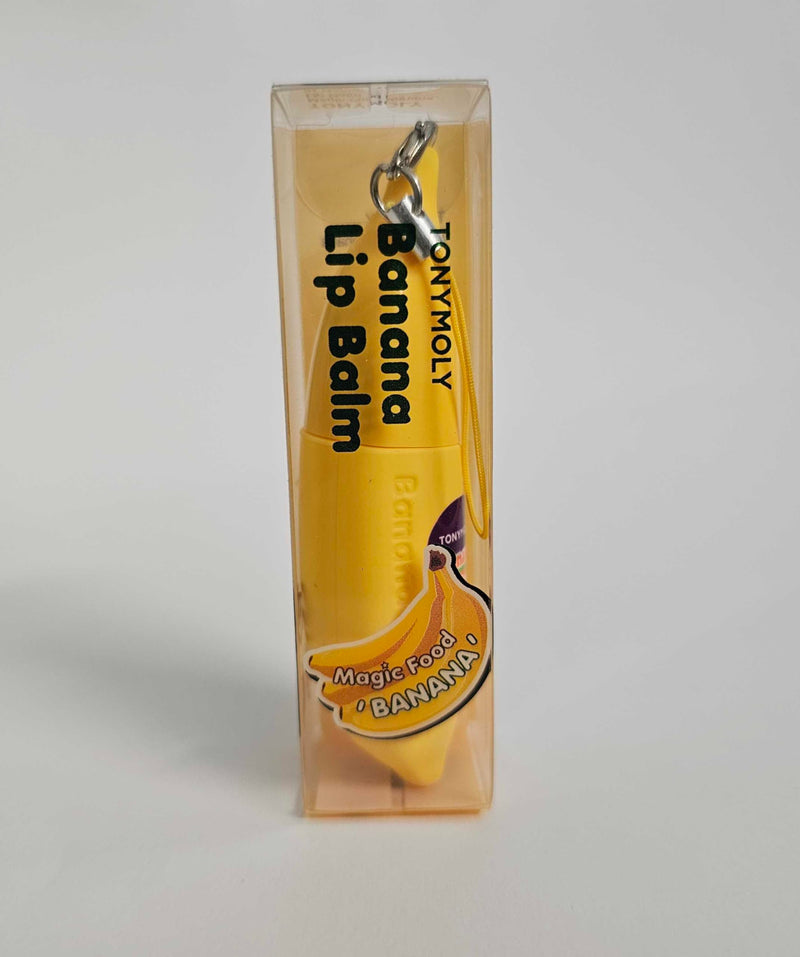 TONYMOLY Mini Fruit Lip Balm Set with Sheer Tint, Shea Butter and Vitamin E Banana