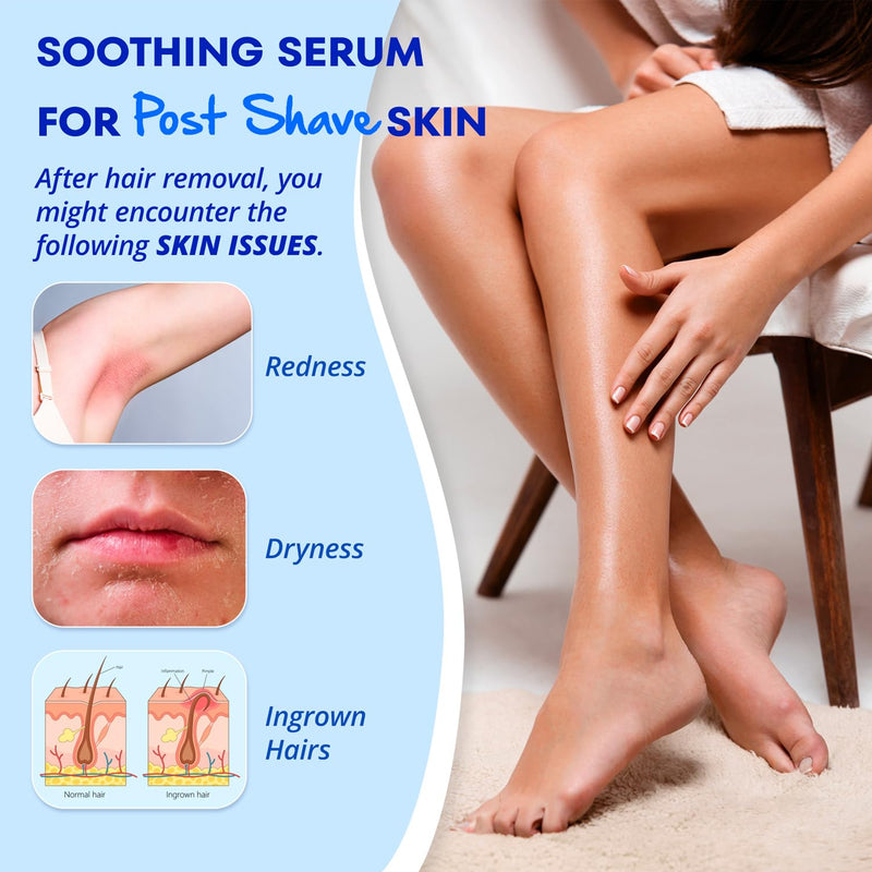 [Australia] - VG VOGCREST After Shave for Women: Post-Shave Soothing Serum for Face Legs Bikini Arms to Reduce Redness 