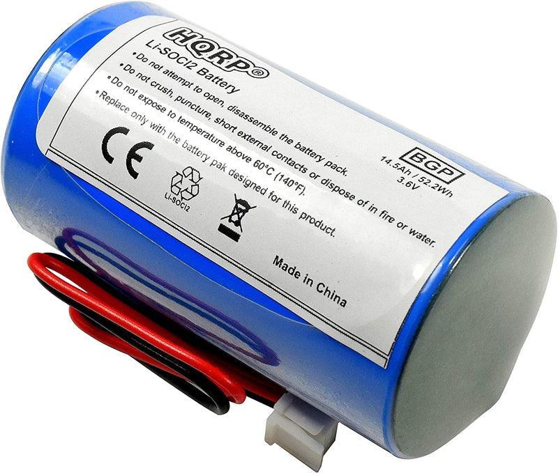 [Australia] - HQRP 3.6V Lithium Thionyl Chloride D-Size Battery Compatible with DSC ER34615M-T1 WT4911 WT4911B WT8911 ALEXOR Wireless Outdoor Siren WT4911BATT ADT 