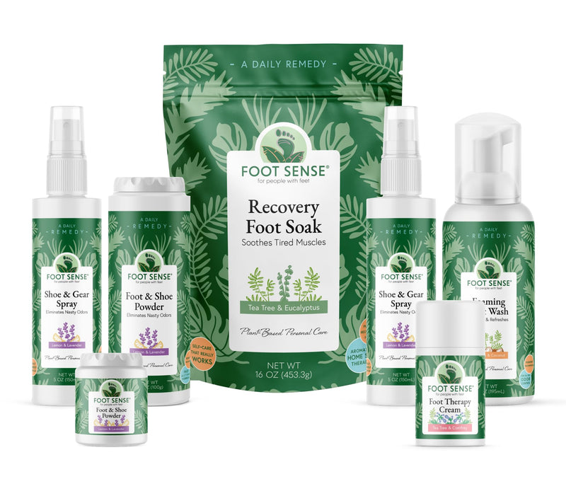 Foot Sense Tea Tree Oil Foaming Foot & Body Wash – Natural Therapeutic Foaming Soap for Smelly Feet, Nails & Skin - Clean, Refresh & Deodorize - Bath Essentials for Daily Use, 6.5oz 1