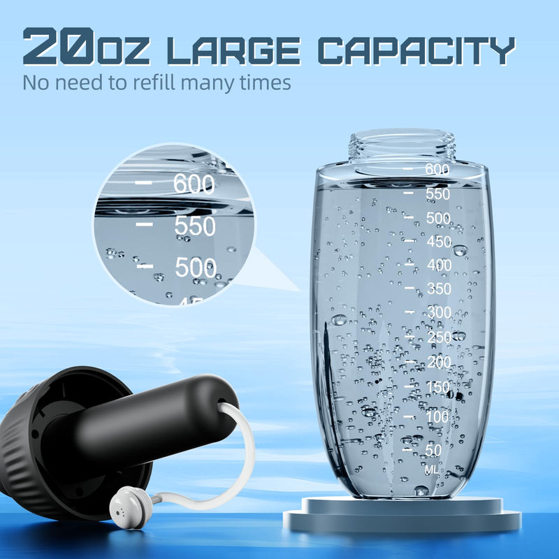 [Australia] - Anal Douche Automatic Rotating Enema - 20oz Douches for Men & Women 360¬∞ Deep Cleansing 5 Spouts with 3 Speeds of Rotation & Spray, Anti-Backflow Electric Enema Bulb Remote Control Silicone Enema Kit 
