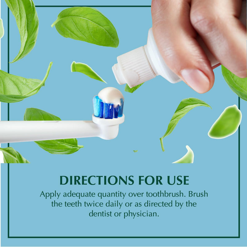 [Australia] - Dabur Fluoride Free Toothpaste – Sensitive Toothpaste with Miswak for Gum Health – Enamel Protection & Tartar Remover for Teeth – Plaque Remover – Gums & Freshens Breath (Pack of 3) 
